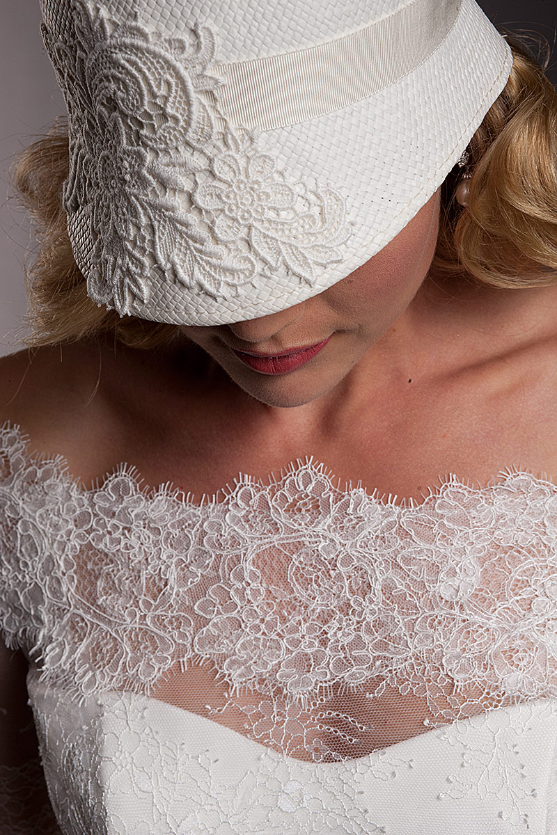 Lace, Texture, and 1940's Glamour.
