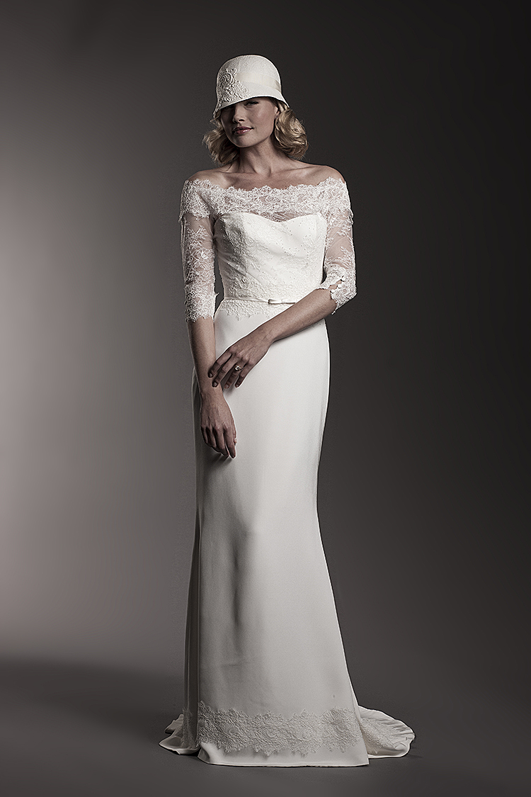 Audrey Gown in Modern Bride, 2001