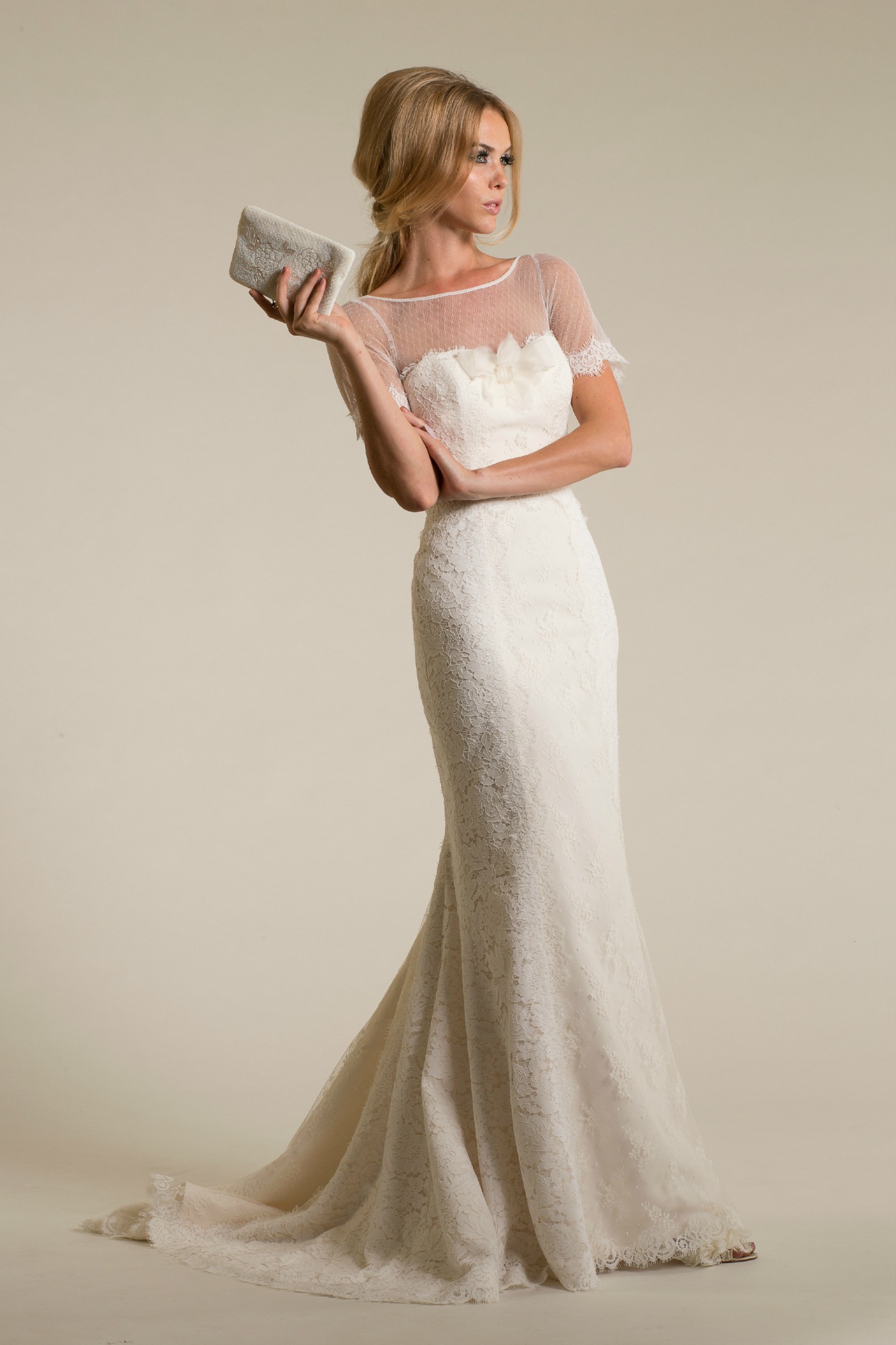Amy Kuschel's London wedding gown supporst the SF Marin Food Bank.