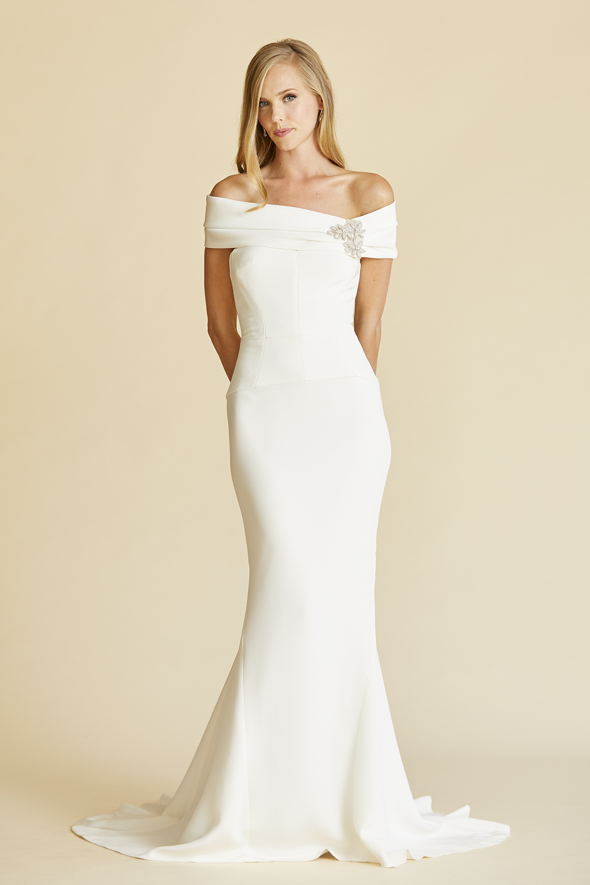 Amy Kuschel Greta wedding gown & Off The Cuff wrap, More Than A Pretty Dress 2018 Bridal Collection Amy Kuschel Greta wedding gown & Off The Cuff wrap, More Than A Pretty Dress 2018 Bridal Collection