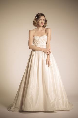 Amy Kuschel Bride San Francisco Austen Wedding Gown