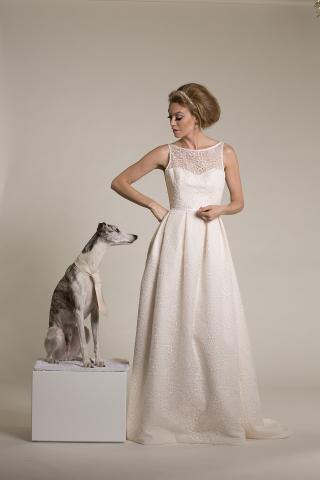 Amy Kuschel Bride San Francisco Chelsea Wedding Gown