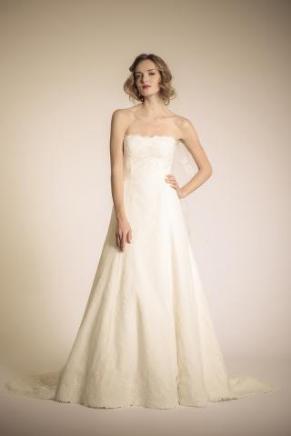 Amy Kuschel Bride San Francisco Daffodil Wedding Gown