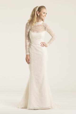Amy Kuschel San Francisco - Fifth Avenue Wedding Gown - 2016 DECO to DISCO Collection