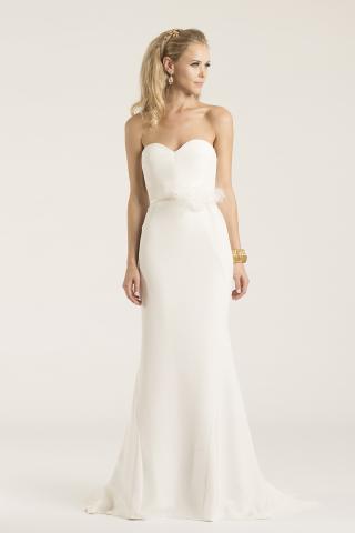 Amy Kuschel San Francisco - Halston Wedding Gown - Ella Sash - 2016 DECO to DISCO Collection