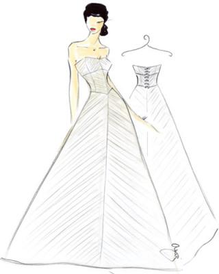 Amy Kuschel Gisele Wedding Gown