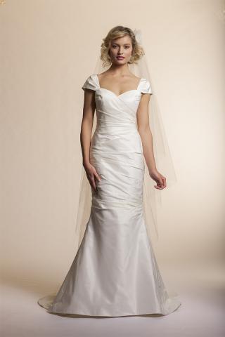 Amy Kuschel  San Francisco Tulip Wedding Gown