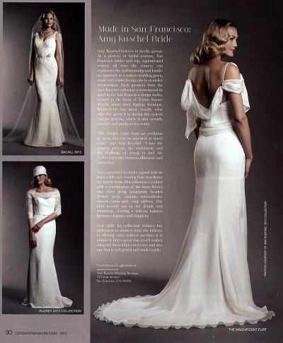 Magnificent Flirt, Bacall, Audrey in Ceremony Magazine. -  Amy Kuschel Bride 