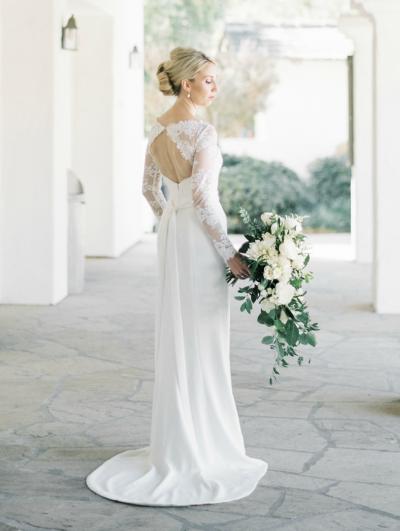Jules, an Amy Kuschel wedding gown, made in San Francisco. Photography: Tara Lynn Lawton