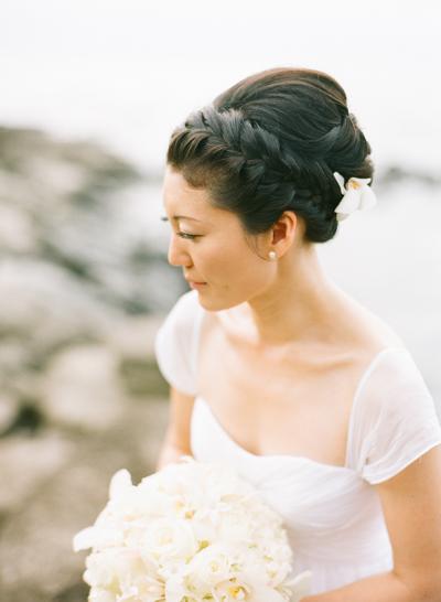 Heidi in Amy Kuschel's Margherita gown. Photo courtesy of Jana Morgan.
