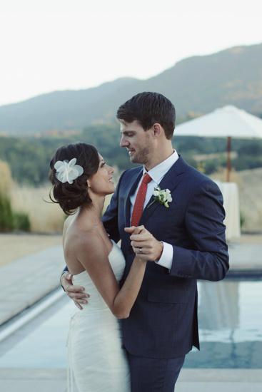 Ethereal sophistication in Viva, a tulle wedding dress by Amy Kuschel. Photography: Ben Blood Photography.