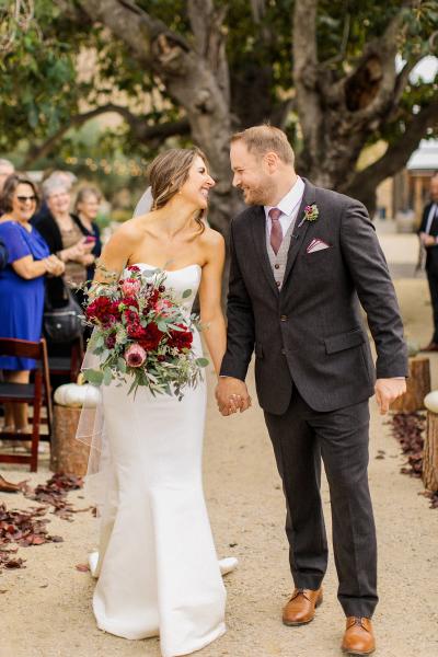 Christina is a classic beauty in Lennon, wedding gown by Amy Kuschel San Francisco. Photo credit: Kristyn Villars Photography