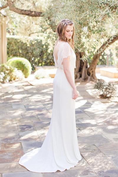 Louisa looking lovely in Songbird, wedding gown by Amy Kuschel San Francisco, The Vondys Photography