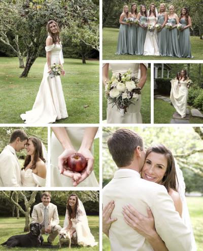 Molly wearing Amy Kuschel's Morgan Wedding Gown