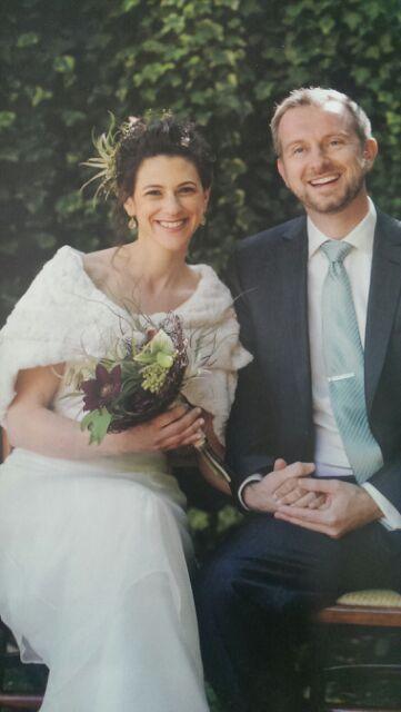 Carolyn & Jacob wed at Annadel Winery. Carolyn wears Amy Kuschel's Juniper gown, as seen in Today's Bride.