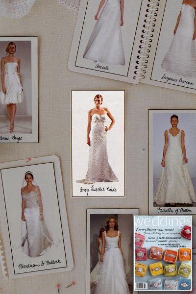 Astaire in Martha Stewart-  Amy Kuschel Bride 
