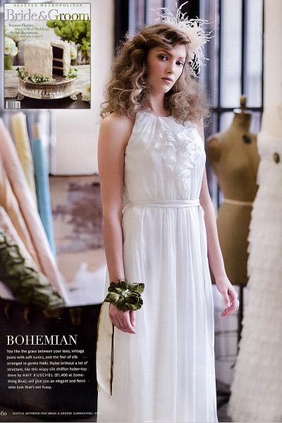 Harper in Bride & Groom Summer 2009 -  Amy Kuschel Bride 