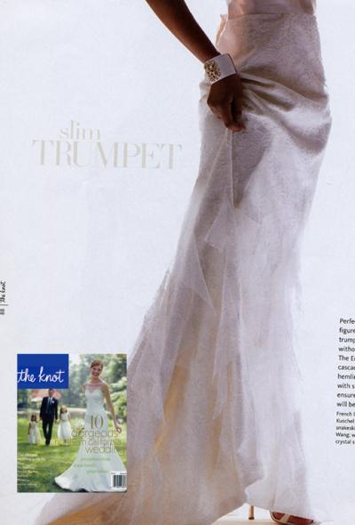 Cookie - The Knot Magazine -  Amy Kuschel Bride 