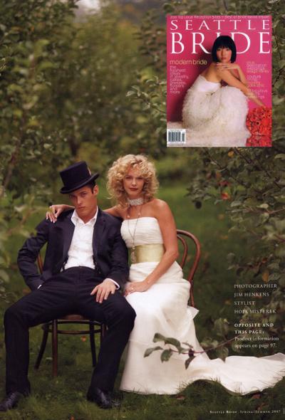 Genevieve Seattle Bride Magazine  -  Amy Kuschel Bride 