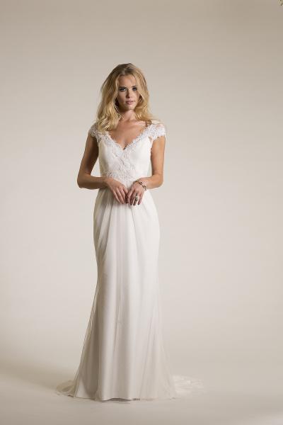 Amy Kuschel Bride San Francisco Dandelion Wedding Gown