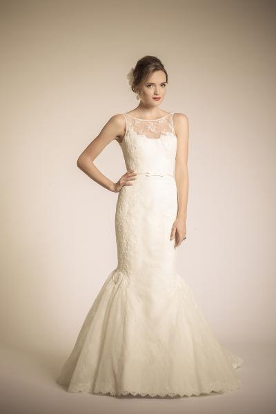 Amy Kuschel Bride San Francisco Monroe Wedding Gown