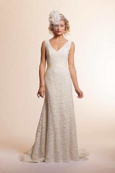 Amy Kuschel San Francisco - Sage wedding gown