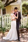 Butterfly in Brides Magazine -  Amy Kuschel Bride 