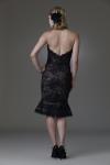  Fleurt in Black/Ballet Back View-  Amy Kuschel Bride 