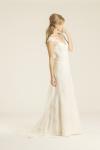 Avalon Fleur de Vie lace wedding gown, made in San Francisco, California by Amy Kuschel