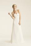 Turlington silk crepe wedding gown, made in San Francisco, California by Amy Kuschel