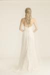 Montclair lace wedding gown, made in San Francisco, California by Amy Kuschel