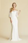 Amy Kuschel Bluebell wedding gown & Bloom lace topper, More Than A Pretty Dress 2018 Bridal Collection