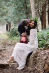 Romantic Midsummer Nights styled in the woods of San Francisco featuring Birkin by Amy Kuschel. Cindy Danbom for Bella Notte Events.