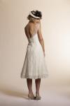Amy Kuschel's Daisy Gown Back View