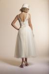 Amy Kuschel's Mimosa Gown Back View