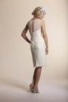 Amy Kuschel's Olive Gown Back View