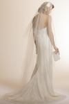 Amy Kuschel's Rosemary Gown Back View