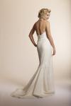 Amy Kuschel's Saffron Gown Back View