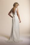 Amy Kuschel's Sloane Gown Back View