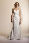Amy Kuschel's Tulip Strapless & Deco Lace Sash