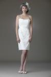 January Rose Blossom Lace Front View -  Amy Kuschel Bride 