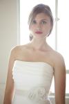 Lucky wedding dress bodice -  Amy Kuschel Bride 