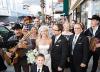 Danielle wearing Maribelle in San Francisco Brides Magazin -  Amy Kuschel Bride 
