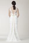 Valencia  wedding dress backview -  Amy Kuschel Bride 